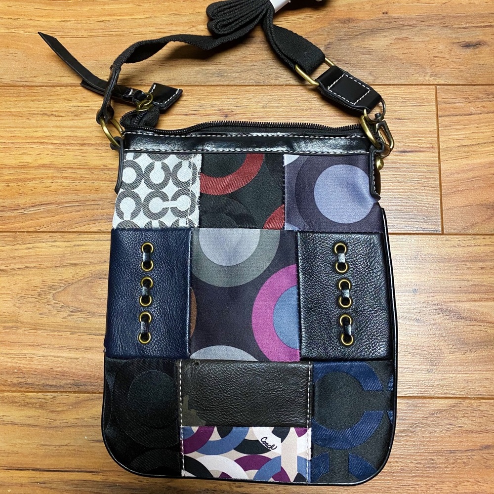 Patchwork Coach Satchel